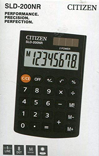 Calculadora de bolsillo Citizen SLD-200NR
