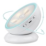 LED Nachtlicht, Drahtlose Schrankleuchte mit Bewegungsmelder...