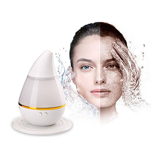 Aroma Diffuser, PHOEWON 250ml Ultraschall Luftbefeuchter Aromatherapie USB Aroma Diffuser Elektrisch 7 LED Wechselfarben Diffusor Aromaöl Auto, Luftbefeuchter für Schlafzimmer, Baby, Kinderzimmer - 5