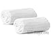 Large Baby 100% Pure Cotton Cellular For Blanket Pram Cot Bed Mosses Basket Crib 70 x 90 cm. ; 100 x 120 cm. (2 x White (100x120cm.))