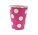 Produktbild Kubeczki papierowe Groszki rózowe 270ml 6 sztuk