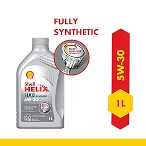 Shell Helix HX8 5W-30 API SN Plus Fully Synthetic Engine Oil for Petrol, Diesel & CNG