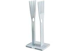 CIKIKI Soporte para secadora de guantes de cocina con guantes de goma, manoplas de plástico reutilizable, estante de secado de bolsas de limpieza, colgador de guantes de limpieza, soporte de almacenamiento