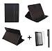 Produktbild Schwarz PU Lederner Tasche Case Hülle für Zoostorm 3310-9509 SL8mini2 7" 7 Zoll Inch Tablet-PC + Bildschirmschutzfolie + Stylus Stift (schutztasche / decken / cover / stehen / displayschutzfolie)