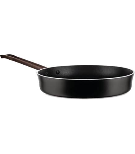 Alessi PU101/24 edo braadpan met twee handgrepen, roestvrij staal, roestvrij staal
