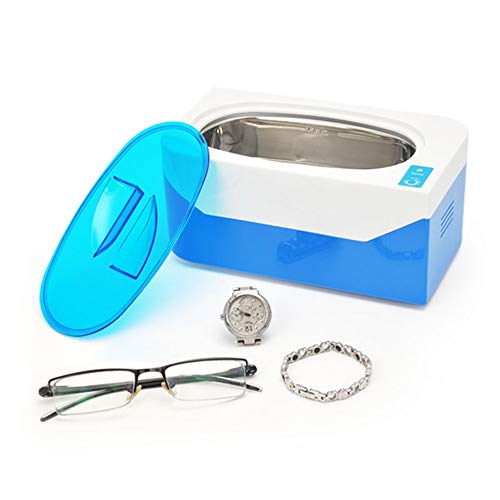 Preisvergleich Produktbild KELUNIS 400ml professionelle Ultraschallreinigungsmaschine für Schmuck, Diamanten, Sonnenbrillen, Sonnenbrillen, Dentures und Ringe, Staubreiniger