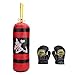 Produktbild Mootea Kid Boxsack, Kids Hanging Fight Training Boxsack Soft und Plump Filler mit Handschuhen Kinder Boxsack Set