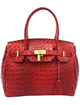 HANDBAG LEATHER CROCO