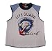 U+E. Boys White Designer Summer Sleeveless Top With Print. Size 12 Months