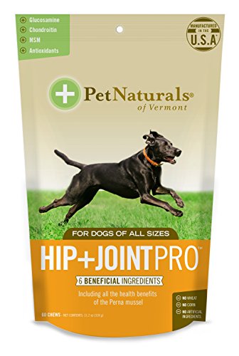 Pet Naturals of Vermont Hip + Joint Max Chews For Dogs 60/Pkg-
