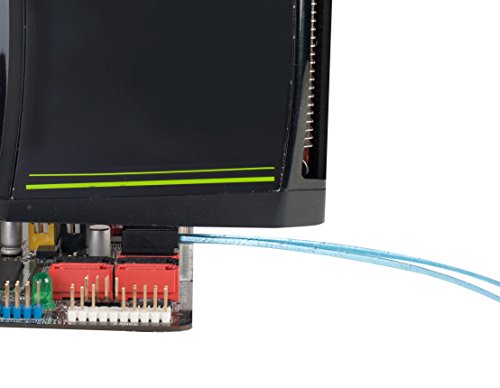 SilverStone SST-CP11 – SATA III 6 Gbps Kabel, ultra-dünn, um 90° abgewinkelte Anschlüsse, 30 cm, blau - 4