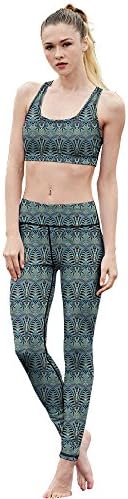 Yoga Suit Fitness Suit Female Two Suit Gym Sports Vest Running Leggings Sports Suit , s