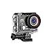 Produktbild Wokee Action Kamera Wifi Sports Cam,Pro 4 Karat Ultra HD 1080 P Wifi 20MP HD Helm Sport Aktion Wasserdichte Kamera Ultra Full HD Unterwasserkamera Helmkamera Wasserdicht (Schwarz)