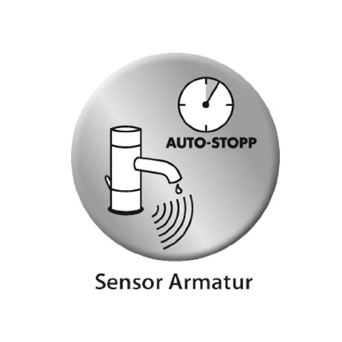 Einhandmischer Flash für Küchenspüle mit Sensor-Funktion | Chrom | Wasserhahn | Spüle | Küchenarmatur - 4