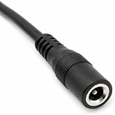DC 5.5x2.1mm Dişi Soket Kablo DC G&uuml;&ccedil; Uzatma Kablosu 12V 24V Adapt&ouml;r Jak Konnekt&ouml;r CCTV LED Şerit Uyumlu (1 Dişi)