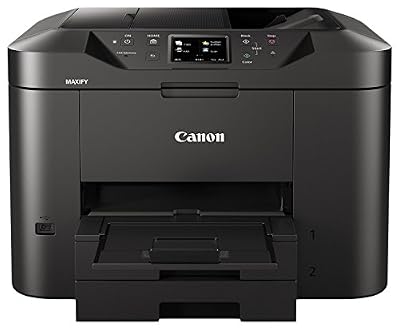 Canon - Maxify MB2750 - Imprimante multifonction jet d'encre, 24 ipm (impressions par minute) en blanc et noir, 15,5 ipm en couleur, 600 x 1 200 dpi - Noir/Anthracite