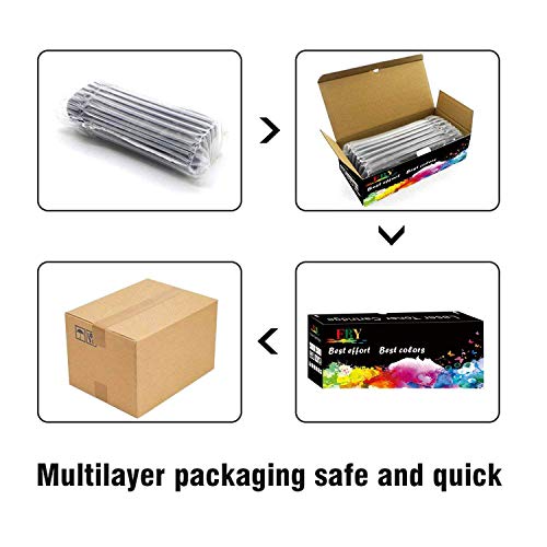 EBY 2xToner para Brother TN2220 TN-2220 Cartuchos de t  ner Compatible para Brother HL-2130 HL-2250DN DCP-7055 DCP-7055W HL-2220 HL-2132 HL-2230 HL-2240 HL-2240D HL-2270 HL-2270DW HL-2275 HL-2280DW