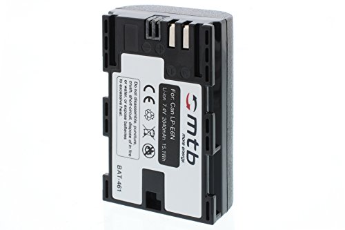 2 Batteries LP-E6N  2040mAh  pour Canon EOS 5D Mark III   7D Mark II  60D  70D  80D   XC10   WTF-E5  E7  avec plus r  cent InfoChip - Juin 2016 