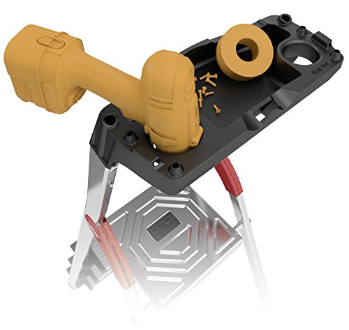 Hailo 8160-407 L60 Alu-Haushaltsleiter mit EasyClix und Schale (3-8 Stufen) - 2