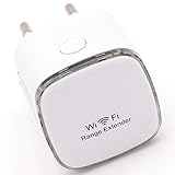 CEKATECH Répéteur WiFi - Amplificateur WiFi 300 Mbps Compatible avec HP Chromebook x360 14-da0001nf, WiFi Extender, WiFi Booster, 1 Port Ethernet,pour Toutes Les Box Internet