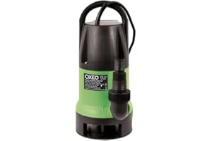 Pompe vide cave flotteur integré - Pompe d'évacuation eaux chargées - 550W - H refoulement 7m - Pompe à eau immergé automatique