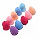 WINWINTOM 10pcs Pro Beauty Makeup Puff Multi Shape Sponges