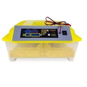 New Chickens/Ducks/Goose Egg Incubator by AMK LABS Poultry Hatcher Brooder 48-Egg, Auto Turn with 12V & 220V Duel Power