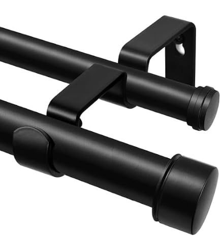 Interdeco Eck-Design Innenlauf-Gardinenstangen/Innenlaufstangen
