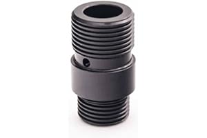 AOLS Adattatore soppressore in Alluminio da 12 mm CCW a 14 mm CCW