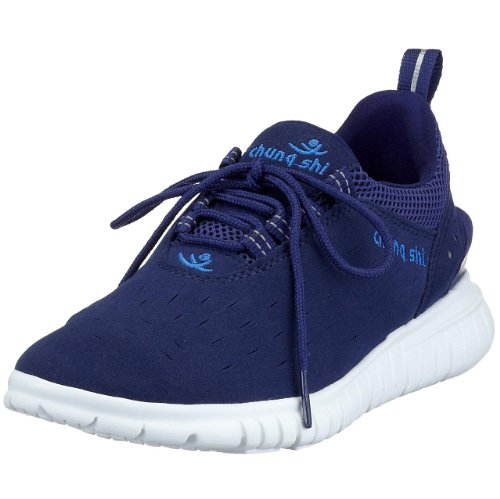 Chung Shi Duflex Trainer, Zapatillas de deporte Unisex, Azul (navy), 34/35 EU (3 UK)