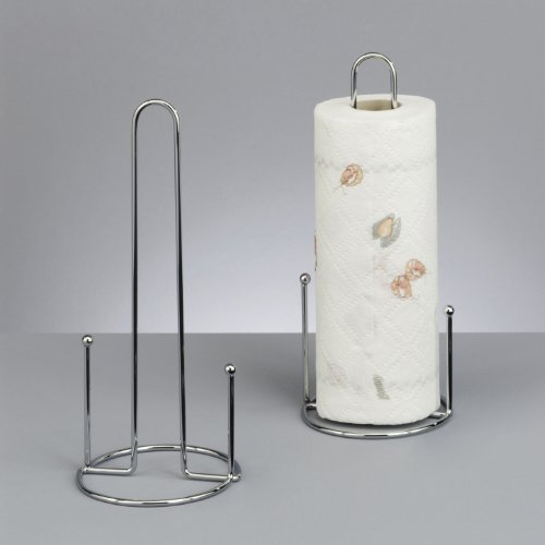 Zeller 24858 Küchentuchständer ø 13.5 x 30 cm, Chrom - 2