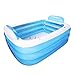 Produktbild Badewanne, Pools Erwachsene Aufblasbarer Tub BathFoldable Home Behandlung Bade Barrel XL Warm Blue Water Saving Badewannen -Medium
