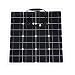 Produktbild Jasnyfall 12V 50W Flexible Batterie Solar-Ladegerät tragbare Solar-Panel-Ladegerät mit Clip,schwarz