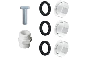 ULTRA SOFT WATER Water Softener Removal Kit for 3/4" Inlet/Outlet, Pipework Blanking Kit for Water Softeners