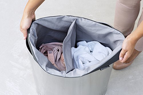 Brabantia 105005 Wäschebox Selector, Kunststoffdeckel, 55 L, weiß - 4
