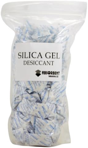5 gram X 150 PK Silica Gel Desiccant Moisture Absorber -FDA Compliant Food Safe