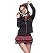 Price comparison product image Sexy School Girl / Secretary Role Play Uniform Costume Fancy Dress, with tartan skirt and blazer M 8 10