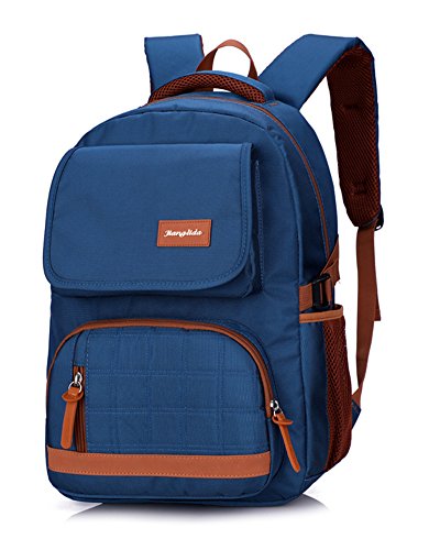 DianShaoA Enfant Léger Imperméable Sac À Dos Préscolaire Pour Maternelle(4-7 Ans) Bleu