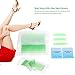 Anself 10pcs Wax Strips Hair Remover Paper