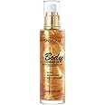 TERRIFI Radiant Glow Body Oil - Luxurious Golden Shimmer for Face and Body, Glamorous Liquid Highlighter for All Skin Tones, Sparkling Non-Sticky Luminizer for Special Occasions and Everyday Glam