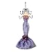 Produktbild Nowakk Kleiderpuppe Prinzessin Kleid Frauen Schmuck Display Regal Ohrringe Halskette Fingerringe Halter Lagerregal Display