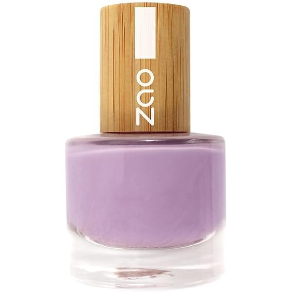 ZAO Bambus-Nagellack Nr. 641 White French – Veganer Bio-Lack Für Französische Maniküre, 8 Ml