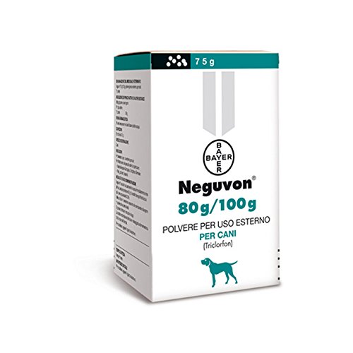 Preisvergleich Produktbild Antiparassitario per cani 'BAYER' BAYER NEGUVON ANTIPAR.POLVERE GR.75 PZ 1