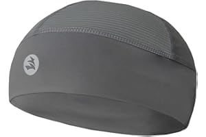 EMPIRELION Low-Profile Cooling Helmet/Hard hat Liner, Stretch Working Cap, Summer Sweat Wicking Skull Cap, Running Beanie Sun Protection