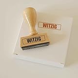 Stempel WITZIG! Geschenk Stempel WITZIG! Geschenk