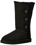 US Größe UGG Bailey Button Triplet 1962 Mädchen Boots, Schwarz, 31