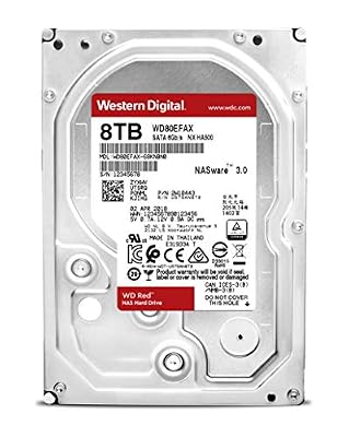 Western Digital Disque Dur WD Red 8To 128Mo Cache SATA 6GB/s 5400T *WD80EFAX Notebook 120 GB