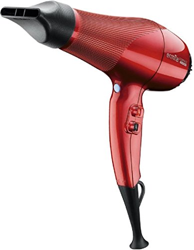 Ermila Compact tourmalin Profi-Haartrockner 4325-0041, rot