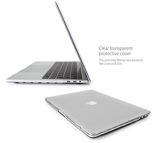 MyGadget H  lle Crystal Clear Case - f  r Apple MacBook NEW Pro 15   Ende 2016 mit USB C  Model A1707 - Plastik Tasche Schutzh  lle Hartschalen Cover 
