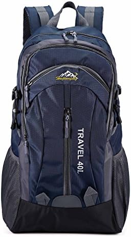 Maxmer Hiking Backpack 40L Waterproof Rucksack Outdoor Sport Daypack Backpacking Bag for Climbing Mountaineering Camping Trekking Travel